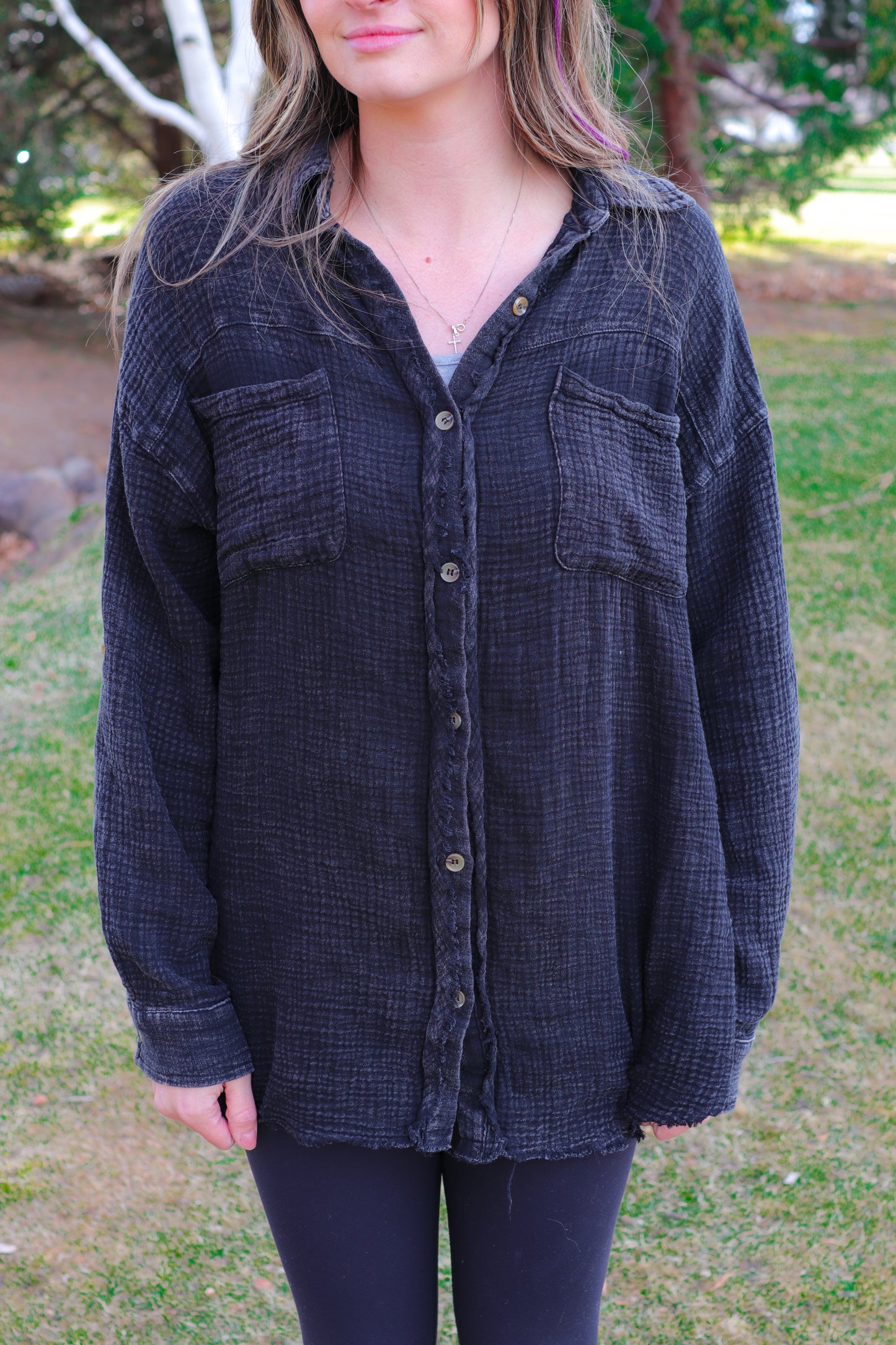 Boyfriend Button Up