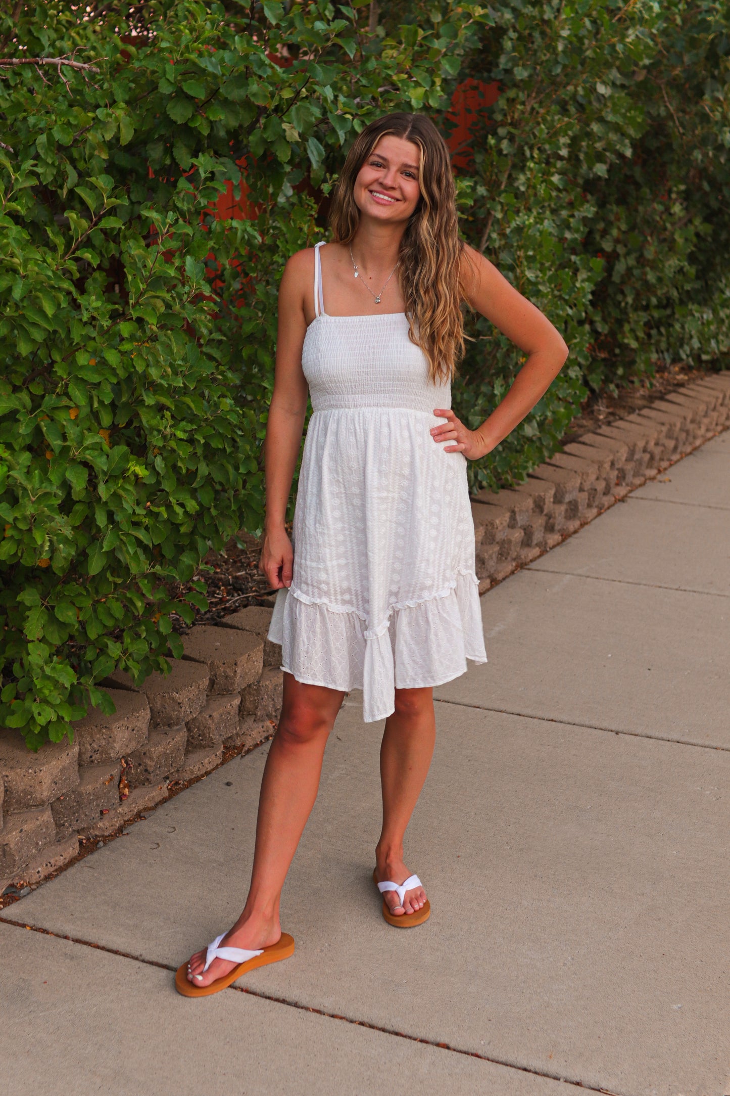 High/Low Daisy Dress