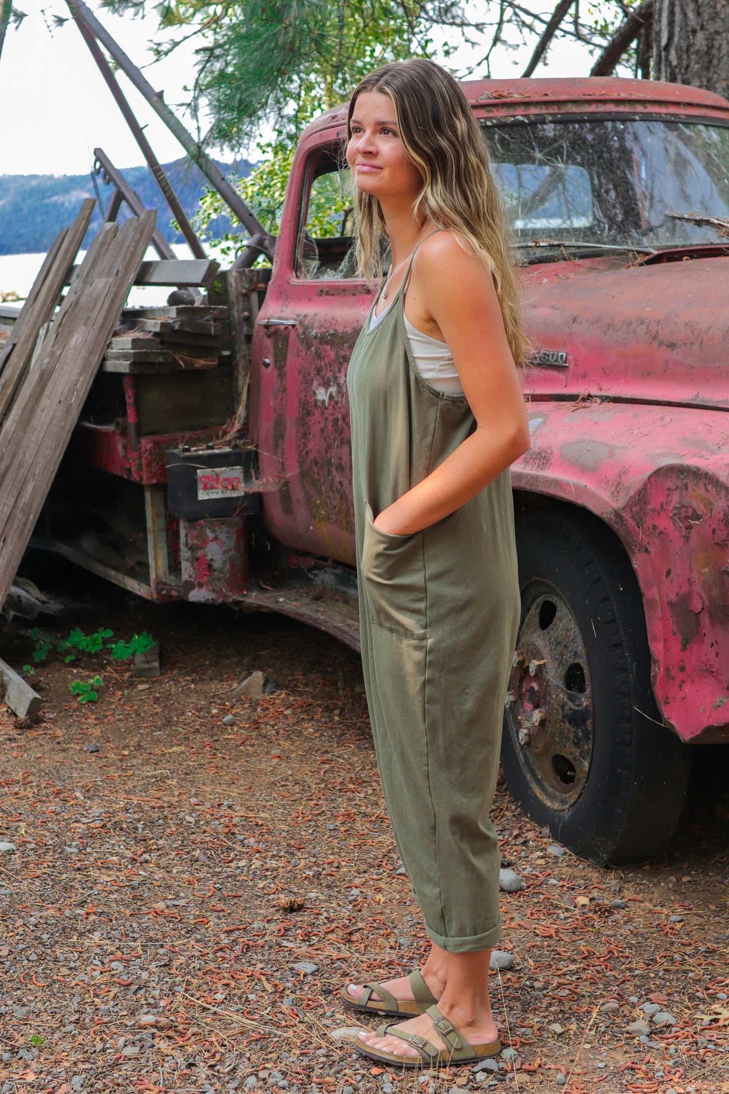 Olive Jumpsuit