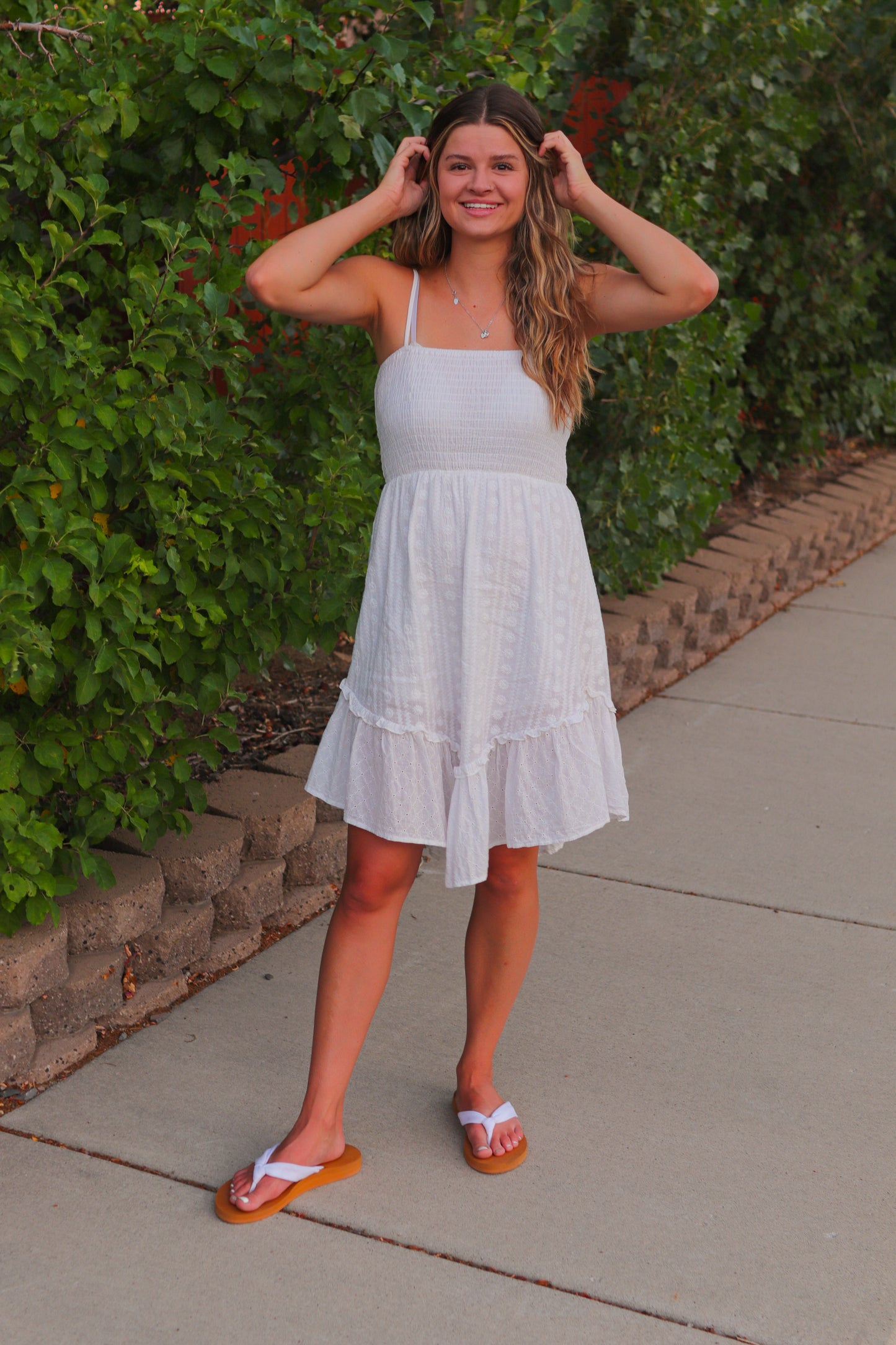 High/Low Daisy Dress