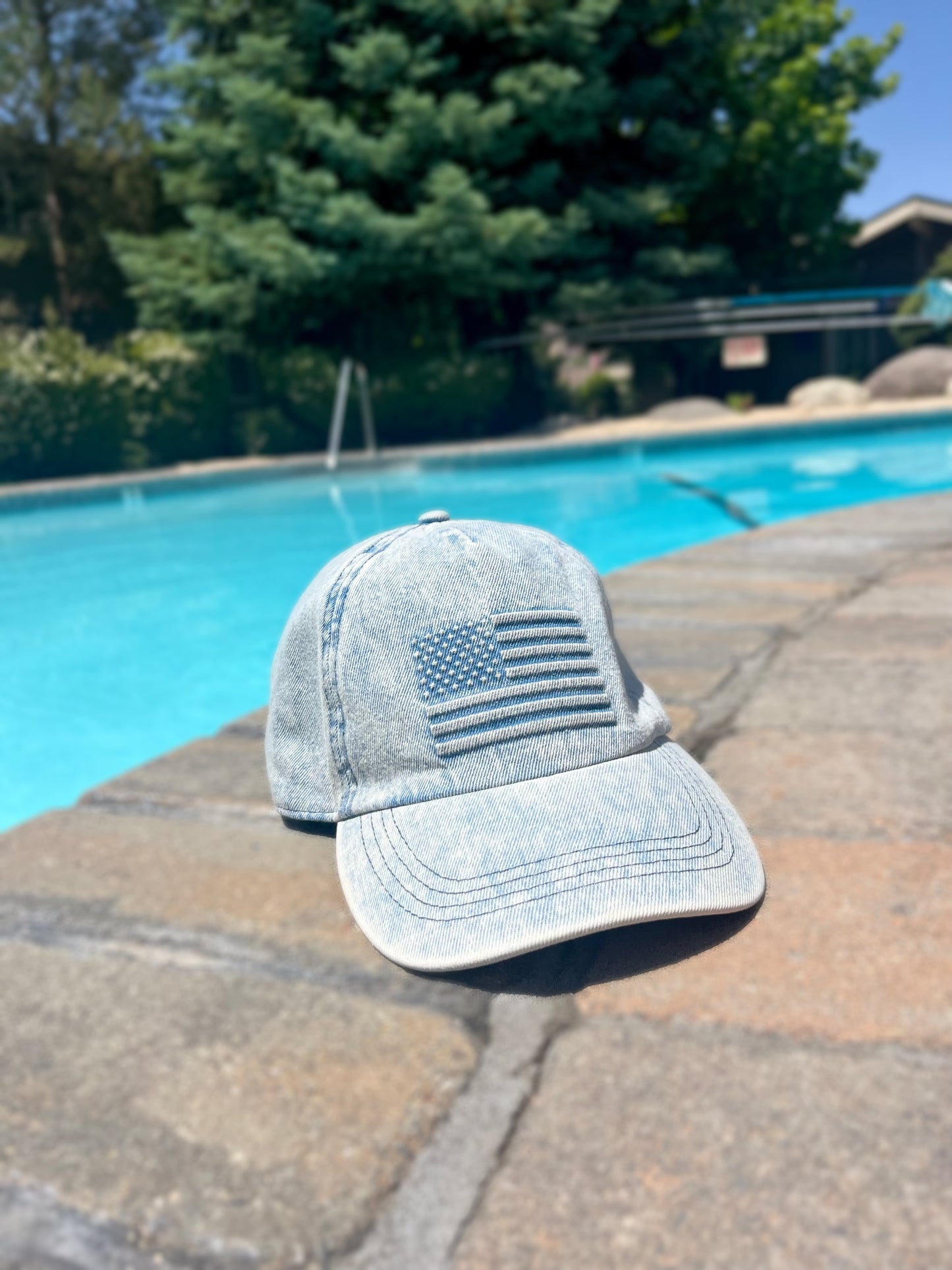 Denim Merica Hat