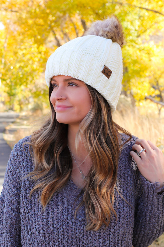 Ivory Beanie