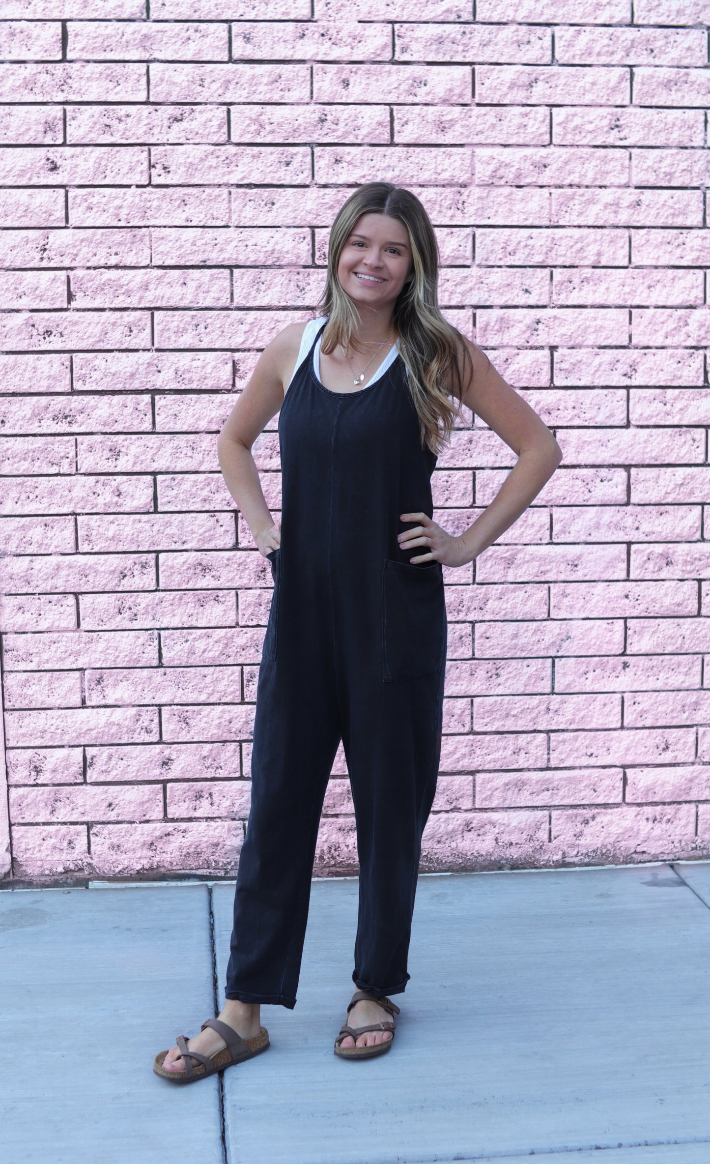 Vintage Black Jumpsuit