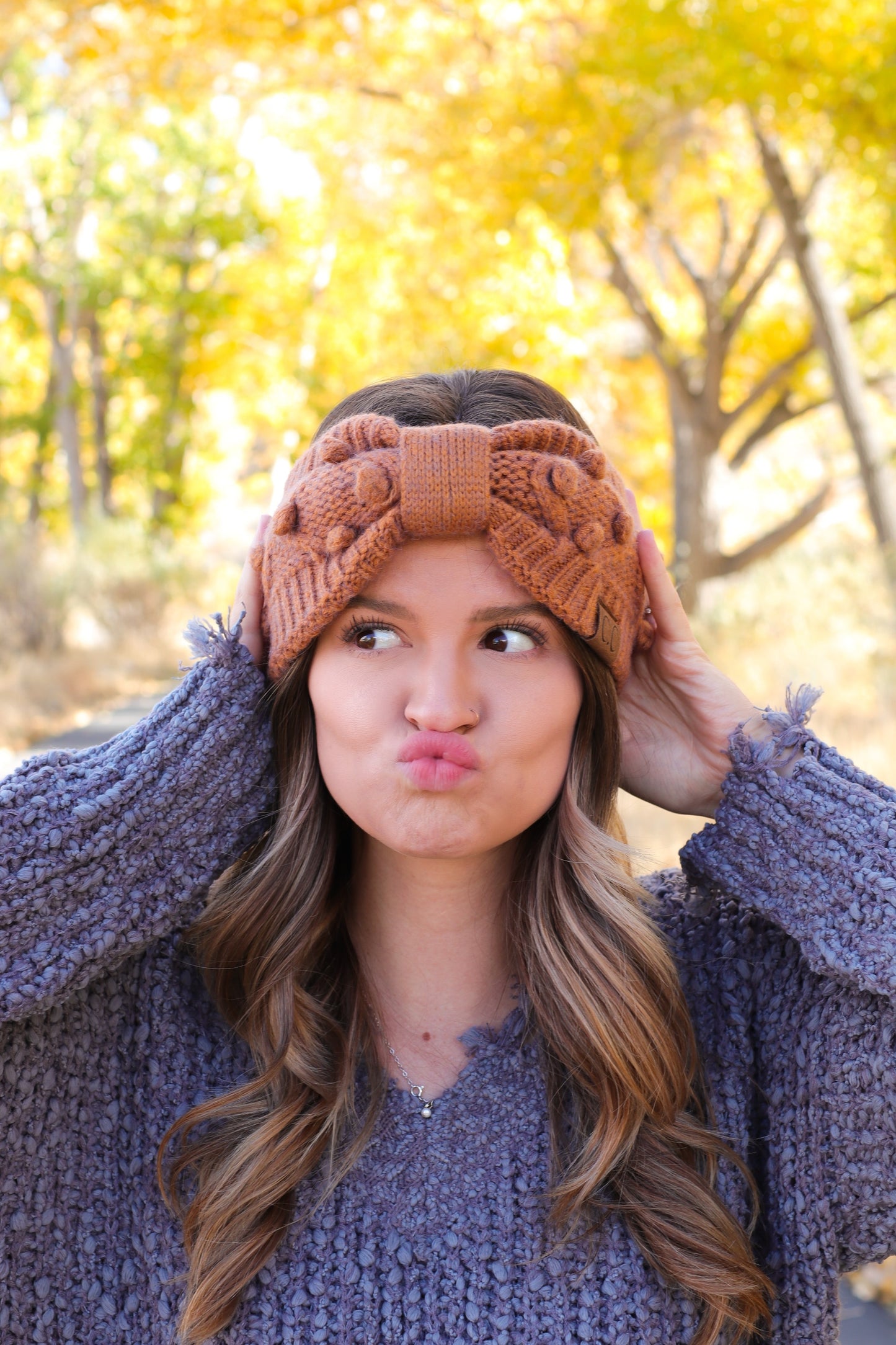 Ginger Bow Headband