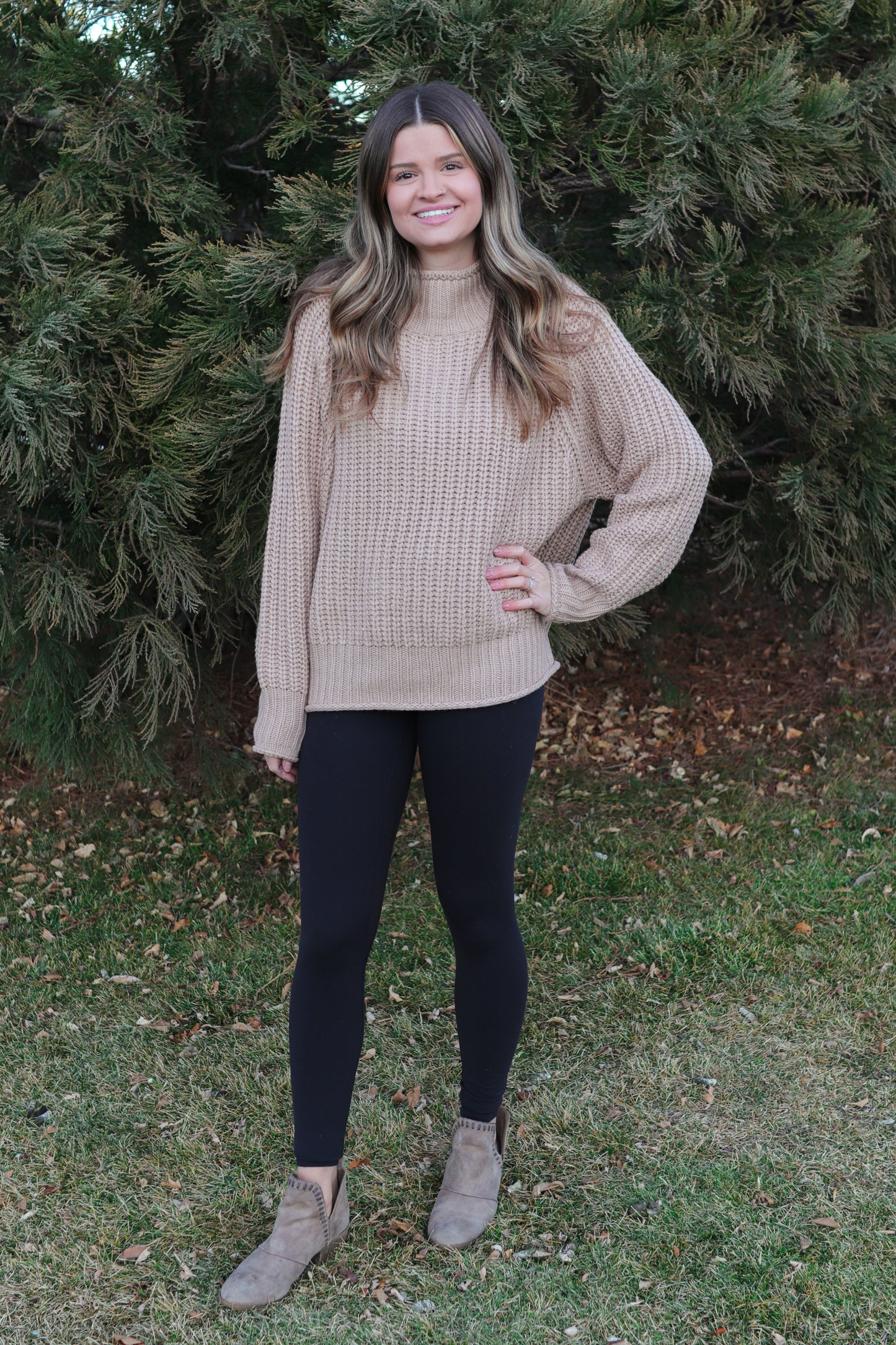 Oat Turtleneck Sweater