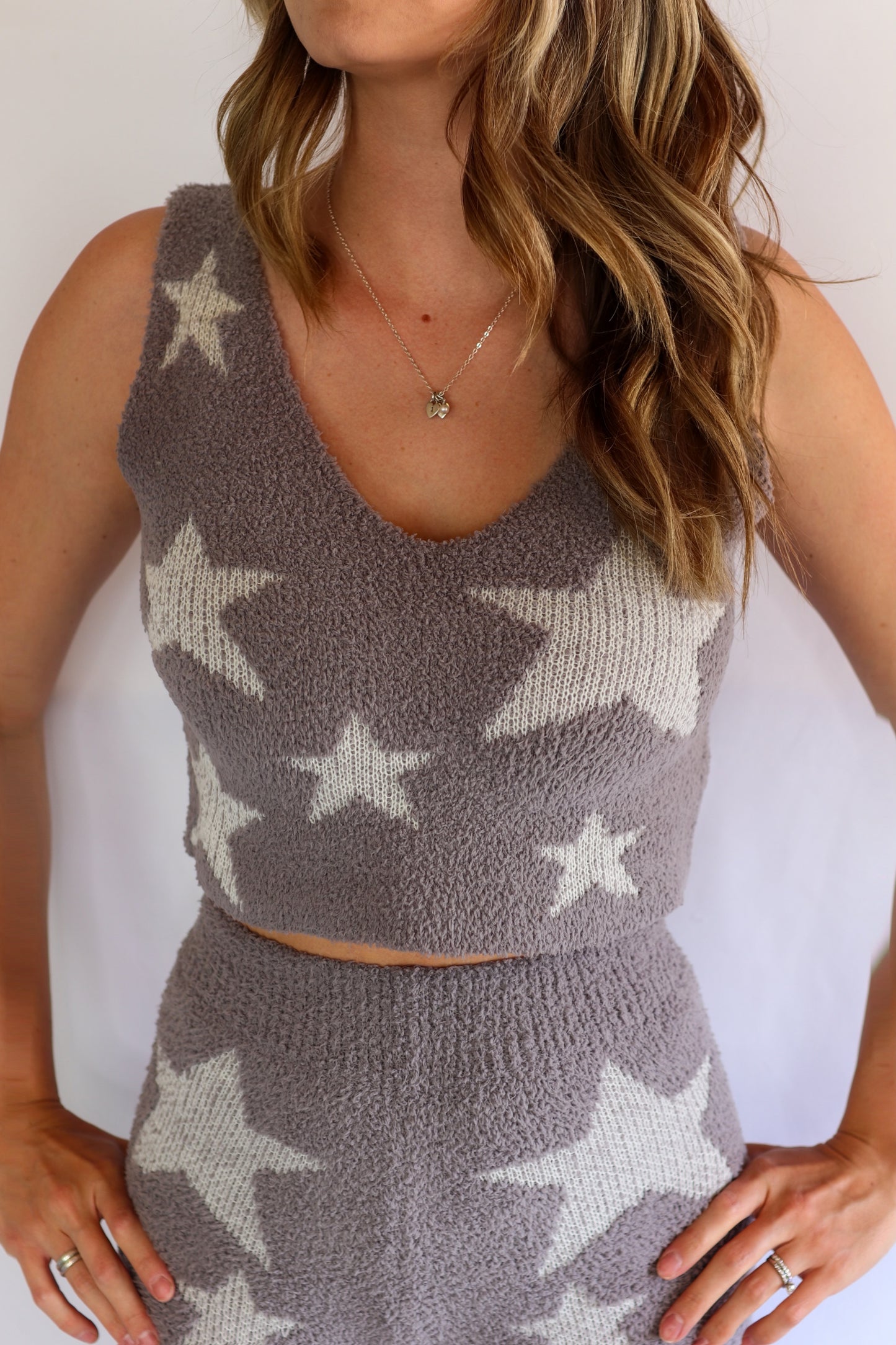 Cozy Star Print Set