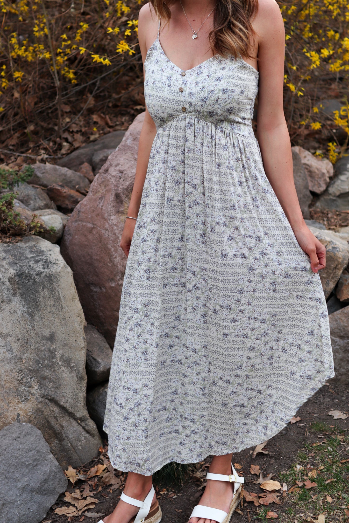 Lilac & Sage Long Dress