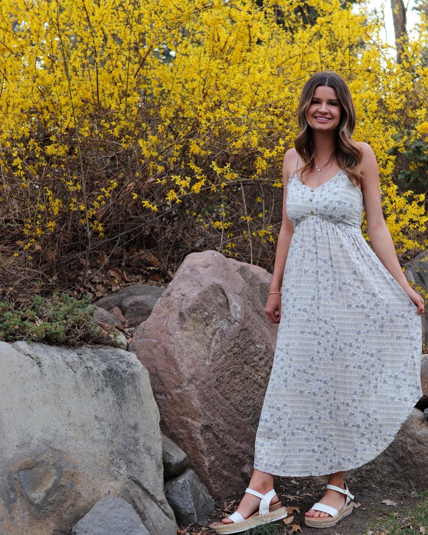 Lilac & Sage Long Dress