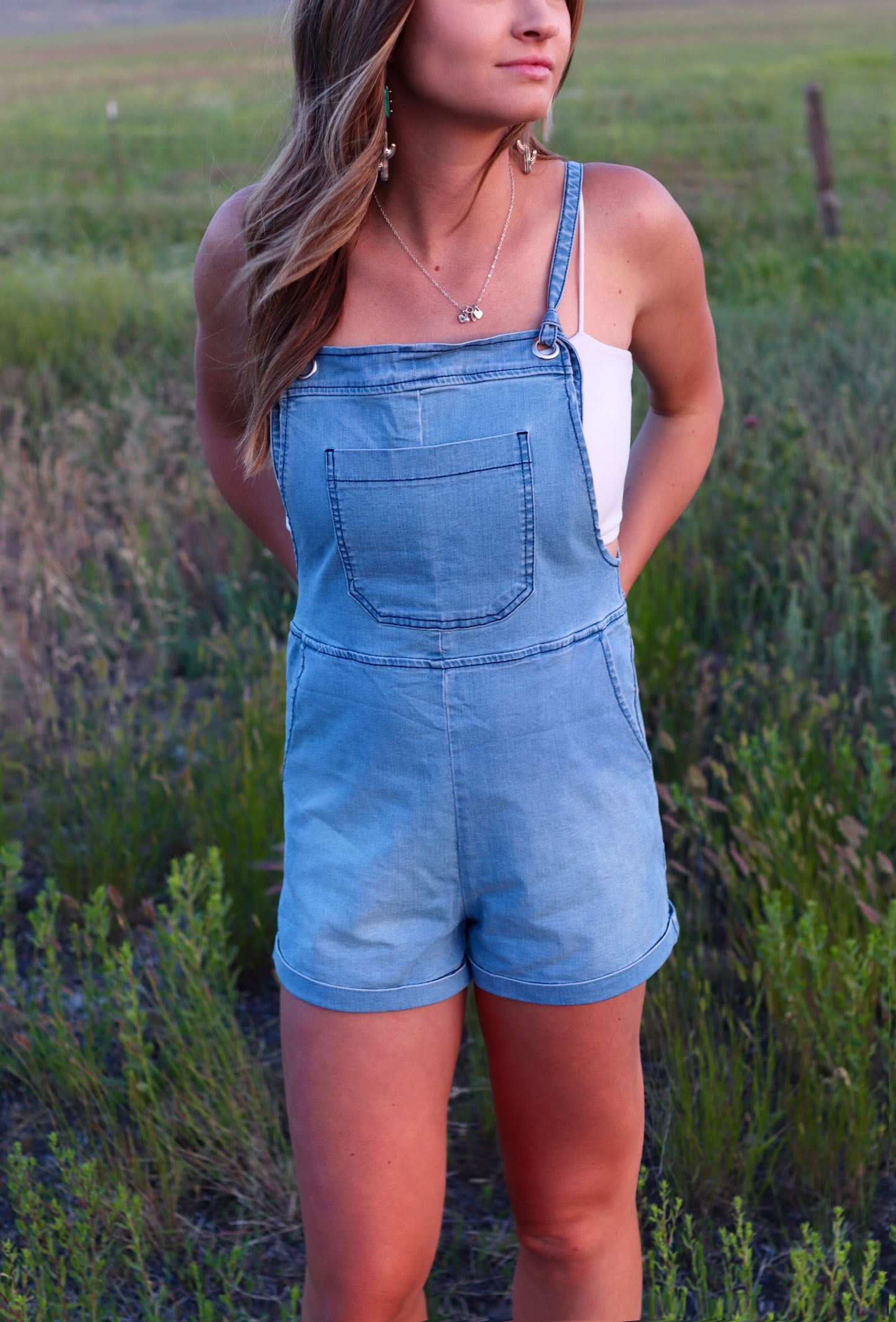 Denim Overalls